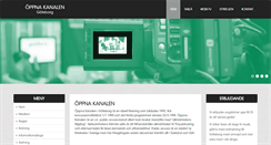 Desktop Screenshot of oppnakanalengoteborg.se